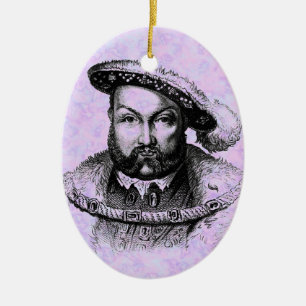 Adorno De Cerámica Rey Enrique VIII