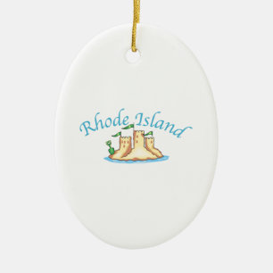 Adorno De Cerámica Rhode Island