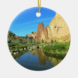 Adorno De Cerámica Río cruzado, OR