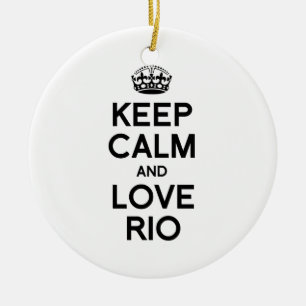 ADORNO DE CERÁMICA RÍO DE JANEIRO GUARDA LA CALMA - .PNG
