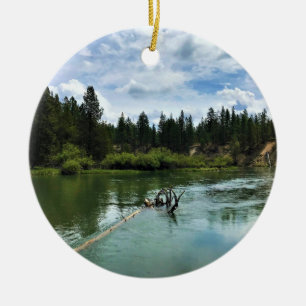 Adorno De Cerámica Río Deschutes, Oregón