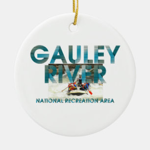 Adorno De Cerámica Río Gauley ABH