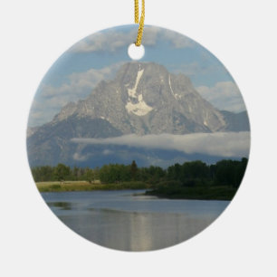 Adorno De Cerámica Río Jackson Hole en el Parque Nacional Grand Teton
