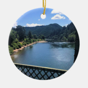 Adorno De Cerámica Río Umpqua, OR