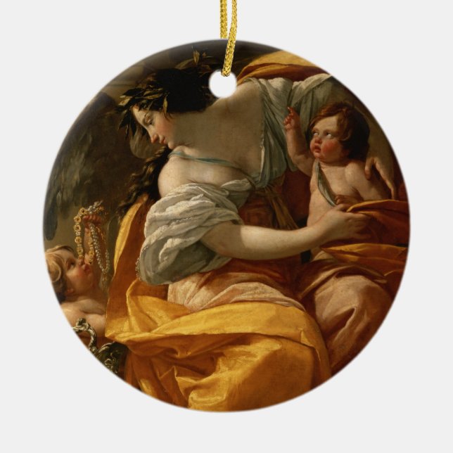 Adorno De Cerámica Riqueza (aceite en lona) (Frente)