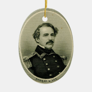 Adorno De Cerámica Robert E. Lee