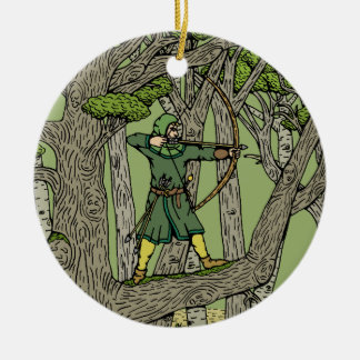 Adorno De Cerámica Robin Hood