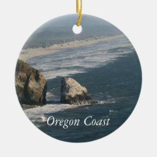 Adorno De Cerámica Rocas de la costa de Oregon