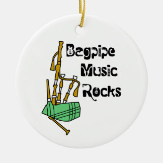 Adorno De Cerámica Rocas musicales de cañería