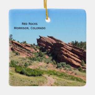 Adorno De Cerámica Rocas rojas en Morrison, Colorado