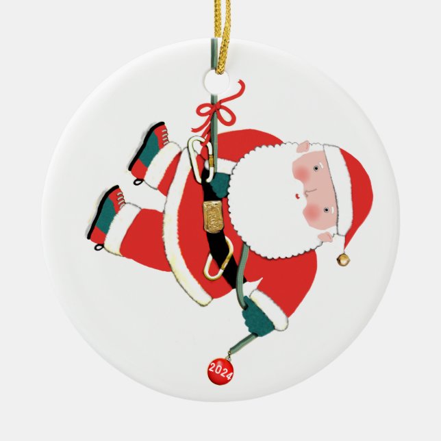 Adorno De Cerámica Rock Climbing Collectible 2023 (Frente)