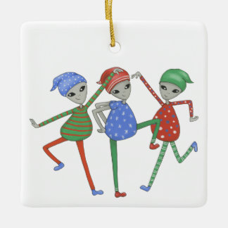 Adorno De Cerámica Rock de extranjeros para Navidades #3