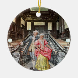 Adorno De Cerámica Rococo