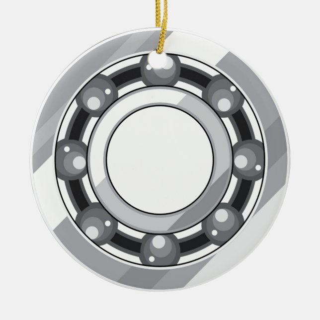 Adorno De Cerámica Rodamiento de bolitas (Frente)
