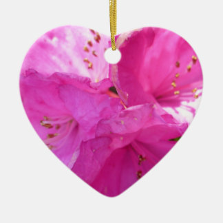 Adorno De Cerámica Rododendro rosado -- El sorprender