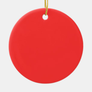 Adorno De Cerámica Rojo