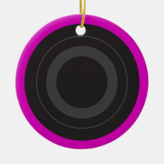 Adorno De Cerámica Roller de arte pop rosado Derby Wheel
