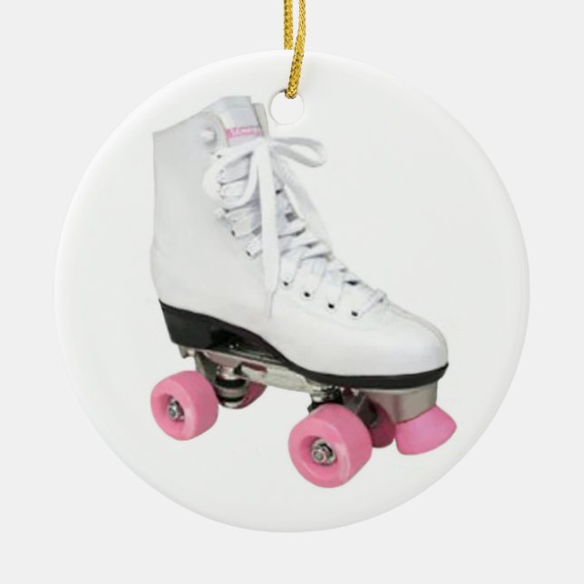 Adorno De Cerámica Roller Skate (Frente)