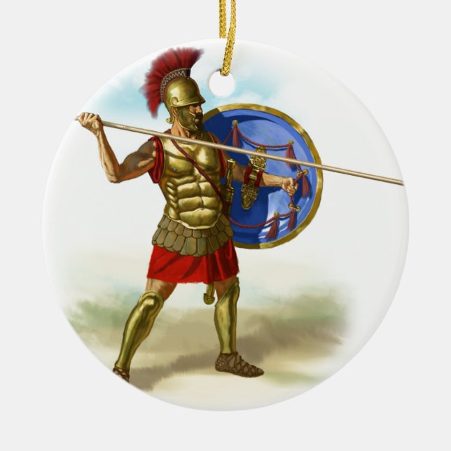 Adorno De Cerámica romanos (Frente)