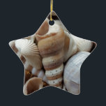 Adorno De Cerámica Romántico Tropical Exótico de las conchas de mar P<br><div class="desc">Romántico Tropical Exótico de las conchas de mar Playa Amor</div>