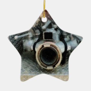 Adorno De Cerámica Rompecabezas de manguera de fuego grande