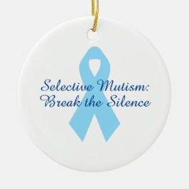 Adorno De Cerámica Romper la cinta de opciones de silencio