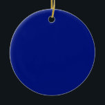Adorno De Cerámica Rosa<br><div class="desc">Ornamento azul marino - Puede agregar su texto al adorno.</div>