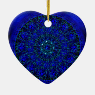 Adorno De Cerámica Rosa azul místico.jpg
