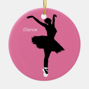Adorno De Cerámica rosa del iDance
