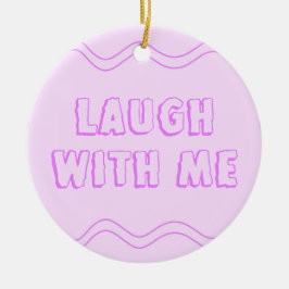 Adorno De Cerámica Rosa: El día de San Valentín púrpura