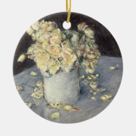 Adorno De Cerámica Rosas amarillas en una vesícula de Impresionista C