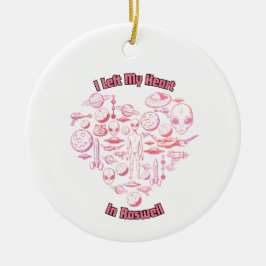 Adorno De Cerámica Roswell Alien Ornament