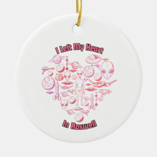 Adorno De Cerámica Roswell Alien Ornament