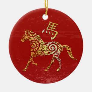 Adorno De Cerámica Rótulo de constelación de horóscopo zodiaco chino 