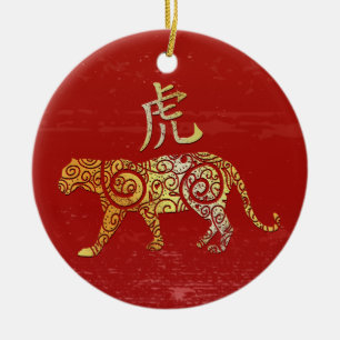 Adorno De Cerámica Rótulo de Constelación del Horóscopo Zodiaco Chino