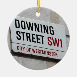 Adorno De Cerámica Rótulo de Downing Street