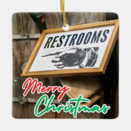 Adorno De Cerámica Rótulo De Restituciones A Mano De Apuntes Vintage