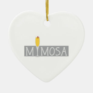 Adorno De Cerámica Rótulo del Mimosa