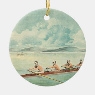 Adorno De Cerámica Rower SUPERIOR