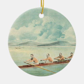Adorno De Cerámica Rower SUPERIOR