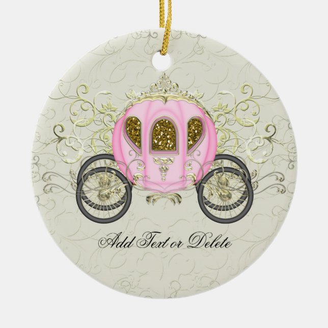 Adorno De Cerámica Royal Carriage - SRF (Frente)