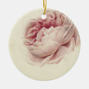 Adorno De Cerámica Roze Roos (1792) - Arte botánico de época