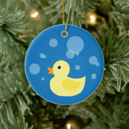 Adorno De Cerámica Rubber Ducky