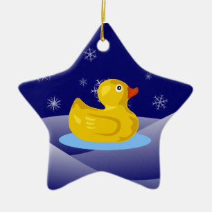 Adorno De Cerámica Rubber Ducky