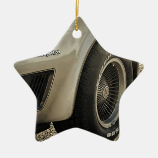 Adorno De Cerámica Rueda de edición del coleccionista de Corvettes de