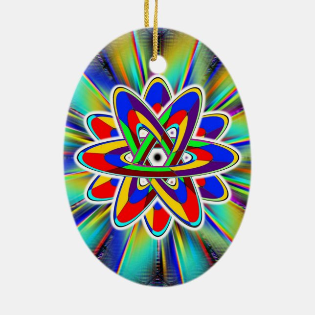 Adorno De Cerámica "Rueda de Ezekiel" (Atrás)