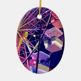 Adorno De Cerámica Rueda de la fortuna