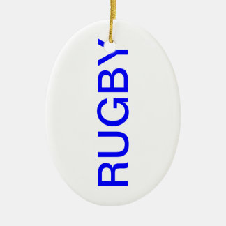 ADORNO DE CERÁMICA RUGBI