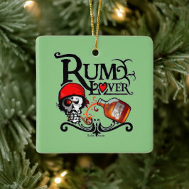 Adorno De Cerámica Rum lover