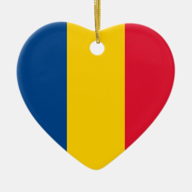 Adorno De Cerámica Rumania (Frente)